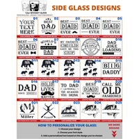 Thumbnail for Etched 12oz Whiskey Glass