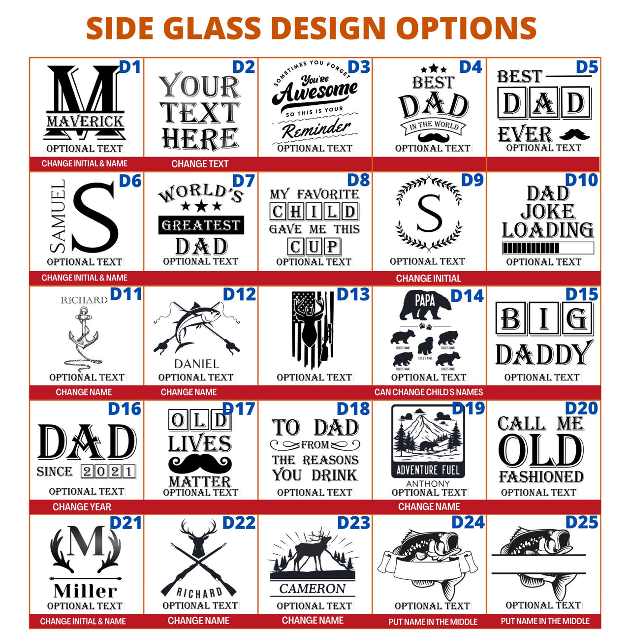 Custom Monogram Whiskey Glass