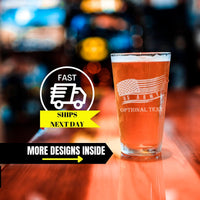 Thumbnail for Personalized Beer Glass Military Gift