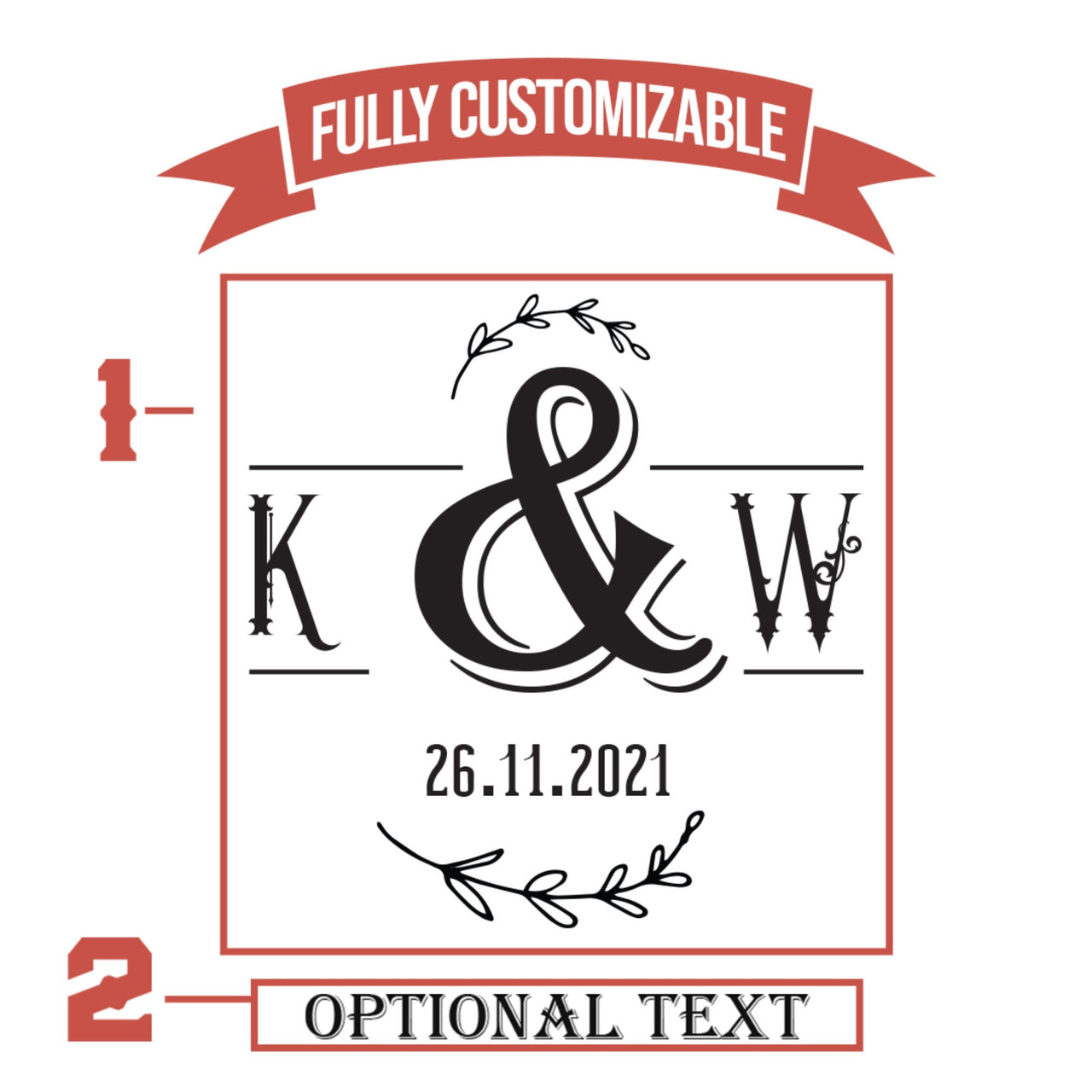 Custom Etched Whiskey Glass