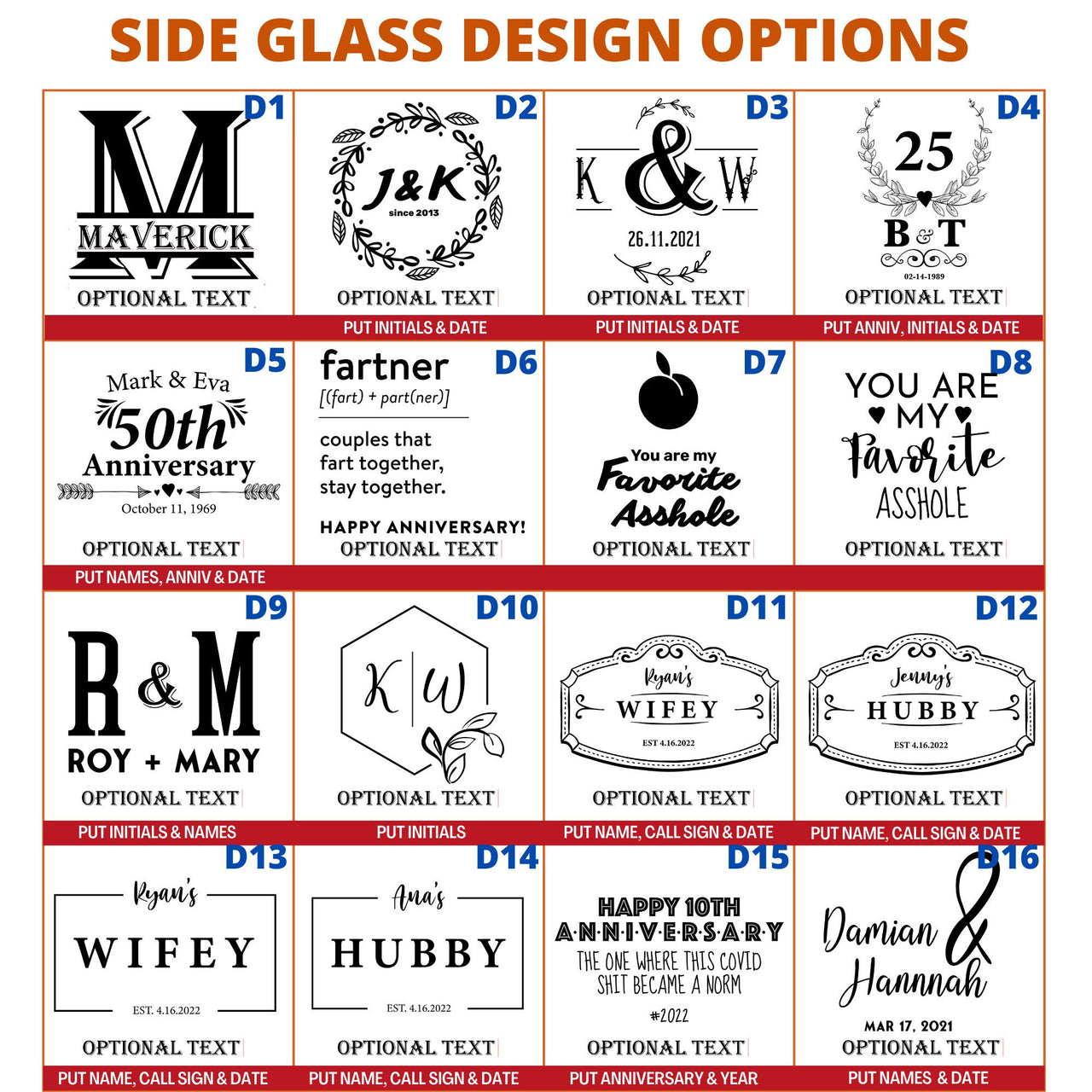 Custom Etched Whiskey Glass