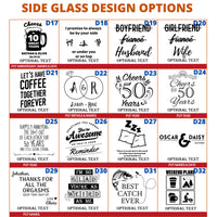 Thumbnail for Custom Etched Whiskey Glass