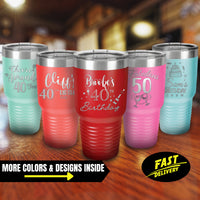 Thumbnail for Personalized Birthday 30oz Insulated Tumbler
