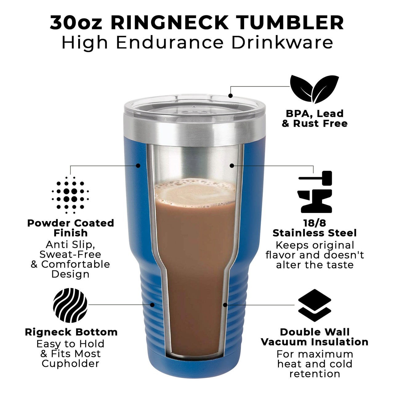 Limited Edition Mostly Original Parts Custom 30 oz Tumbler