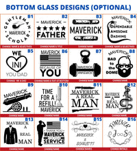 Thumbnail for Old Lives Matter 12oz Whiskey Rocks Glass | Bourbon Scotch Lowball Glasses