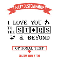 Thumbnail for Love You to the Stars & Beyond Personalized Tumbler | Custom Engraved Tumblers