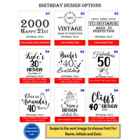 Thumbnail for Birthday Crew Engraved Pint Glasses Gifts