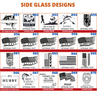 Thumbnail for Dad Since  Rocks Glass | Custom Whiskey Glasses