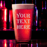 Thumbnail for Personalized Engraved 16 oz Pint Glasses