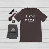 Thumbnail for I Love It When My Wife Lets Me Go Fishing Shirt for Husbands