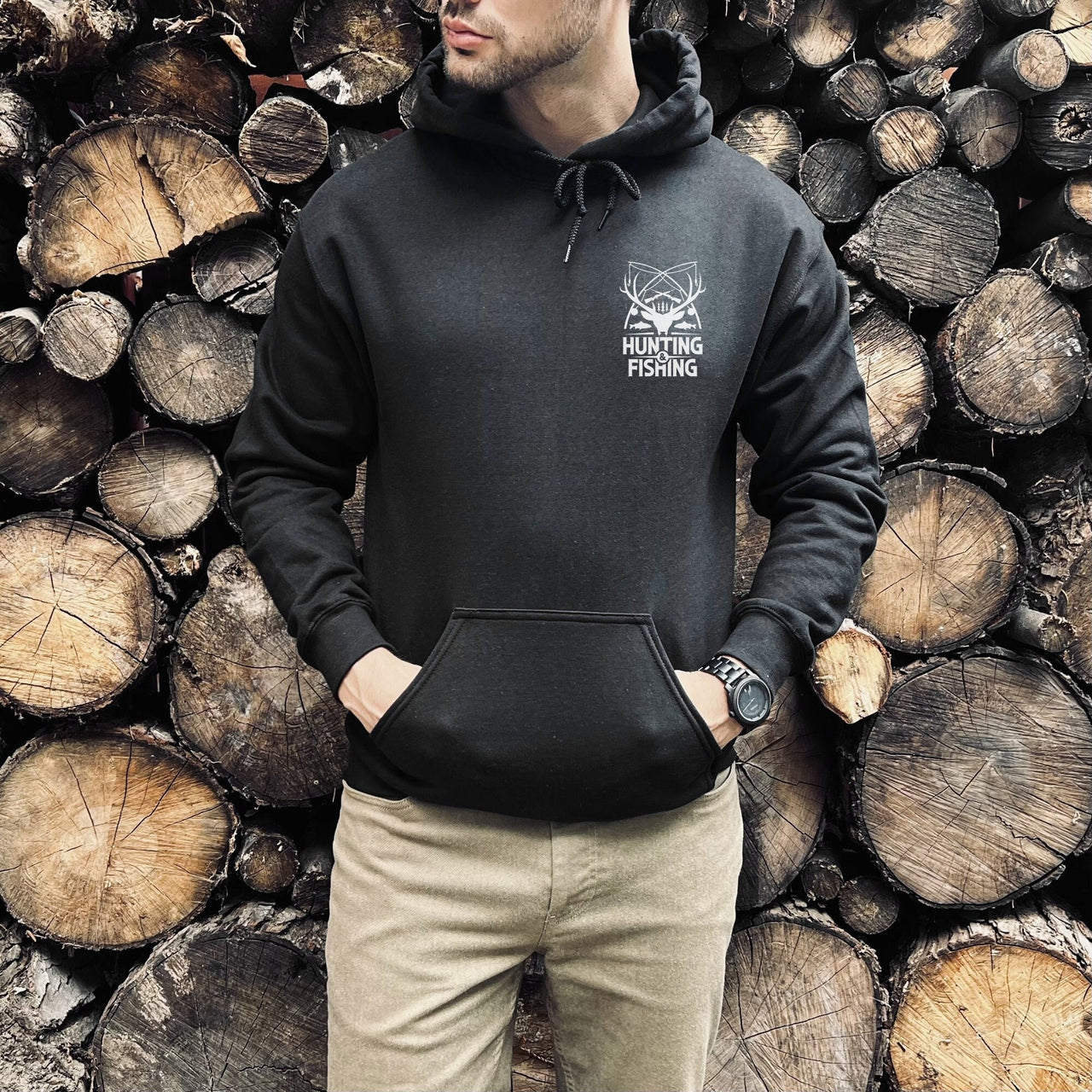 Hunting and Fishing Sweatshirt Hoodie