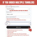 Personalized Text Tumbler | Bamboo 15 oz Tumbler