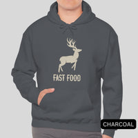 Thumbnail for Fast Food Deer Hunting Hoodie