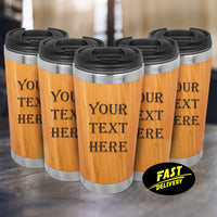 Thumbnail for Custom Bamboo Coffee Tumbler