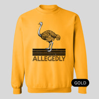 Thumbnail for Allegedly Ostrich Pullover Sweatshirt Gift for Him