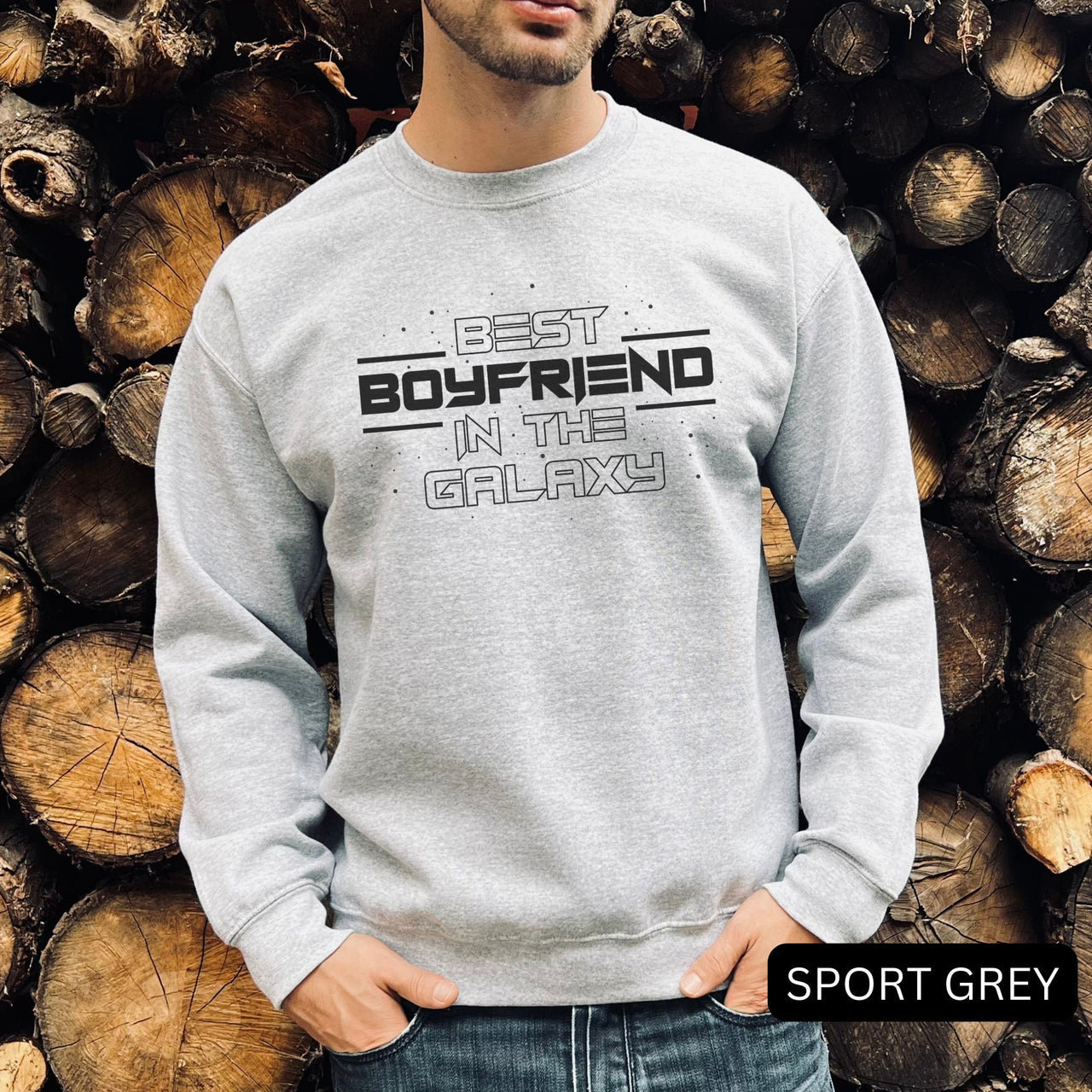 Best Boyfriend In The Galaxy Sweatshirt