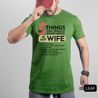 Thumbnail for 5 Things You Should Know About My Wife Tee