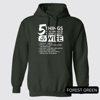 Thumbnail for 5 Things You Should Know About My Wife Hoodie