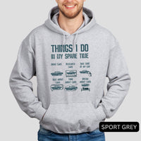 Thumbnail for Car Lover Funny Things I Do In My Spare Time Hoodies, Sweatshirt, T-Shirts