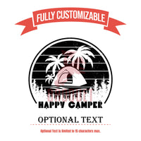 Thumbnail for Personalized 20 oz Leather Tumbler | Outdoor Camping Designs Tumblers