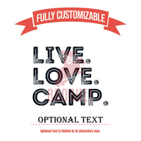 Thumbnail for Personalized 20 oz Leatherette Tumblers Gift for Camper