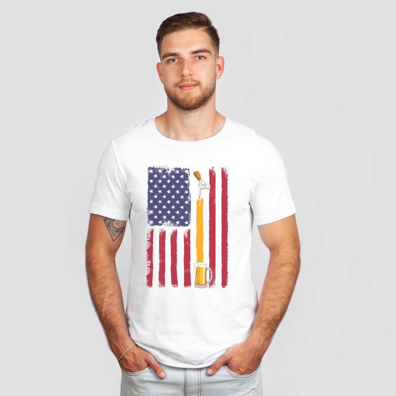 USA Beer Tee