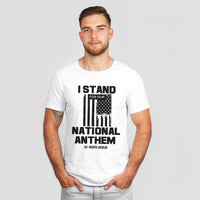 Thumbnail for I Stand For Our National Anthem Patriotic American Graphic Tee