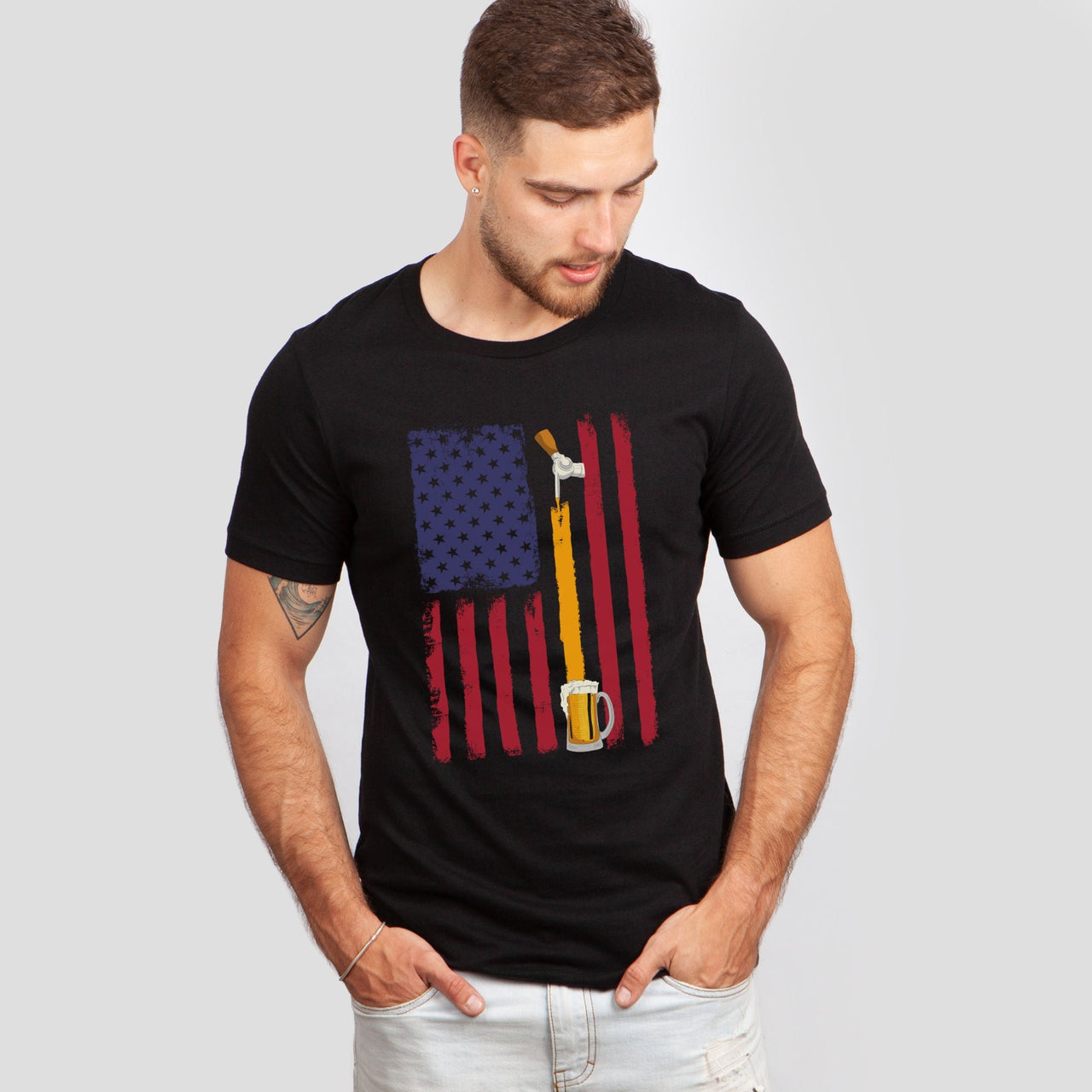 USA Beer Tee