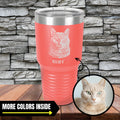 Personalized 30oz Tumbler for Cat Lover
