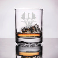 Thumbnail for Custom Your Own Design Etched 12.25oz Whiskey Glasses | Personalized Rocks Glass Perfect for Home Bar ware