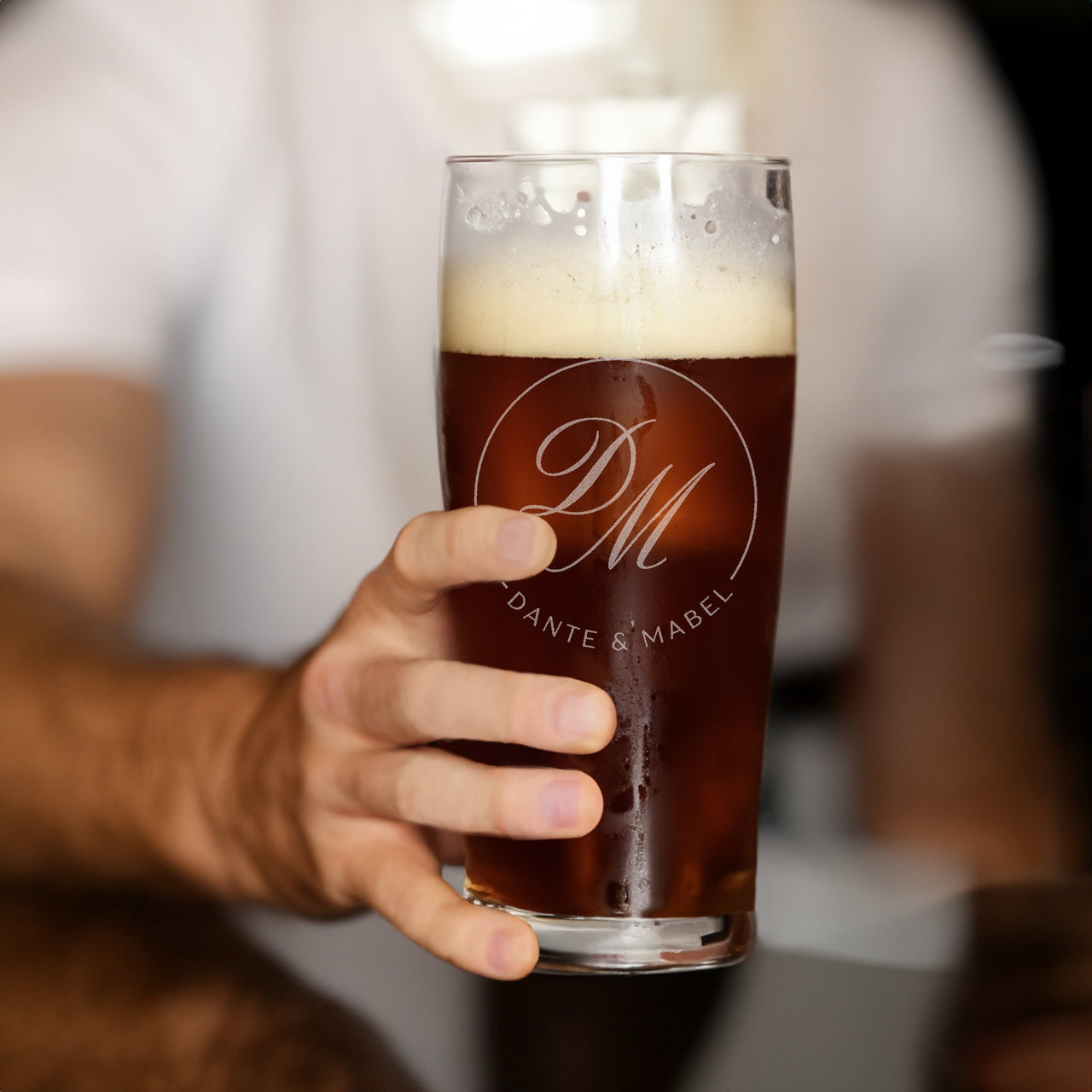Personalized Beer Glasses Bulk Corporate Gifts
