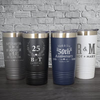 Thumbnail for Personalized Text 20oz Tumbler | Custom TEXT HERE Engraved Tumbler