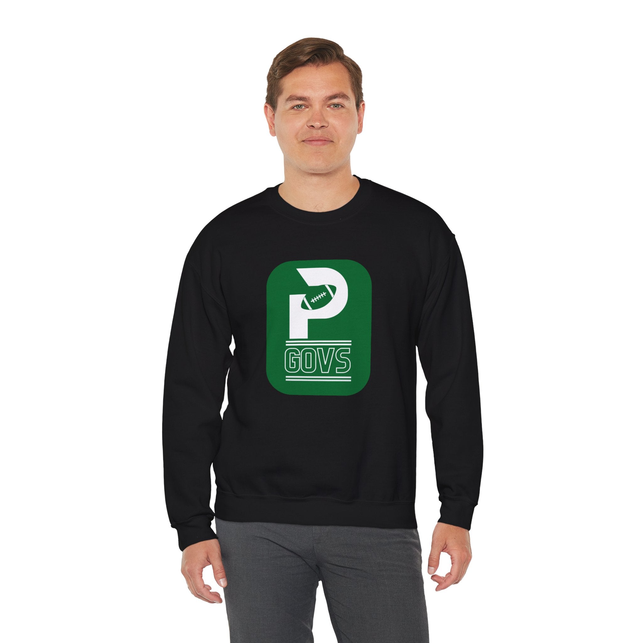 T.F. Riggs P with Govs under Sweatshirt