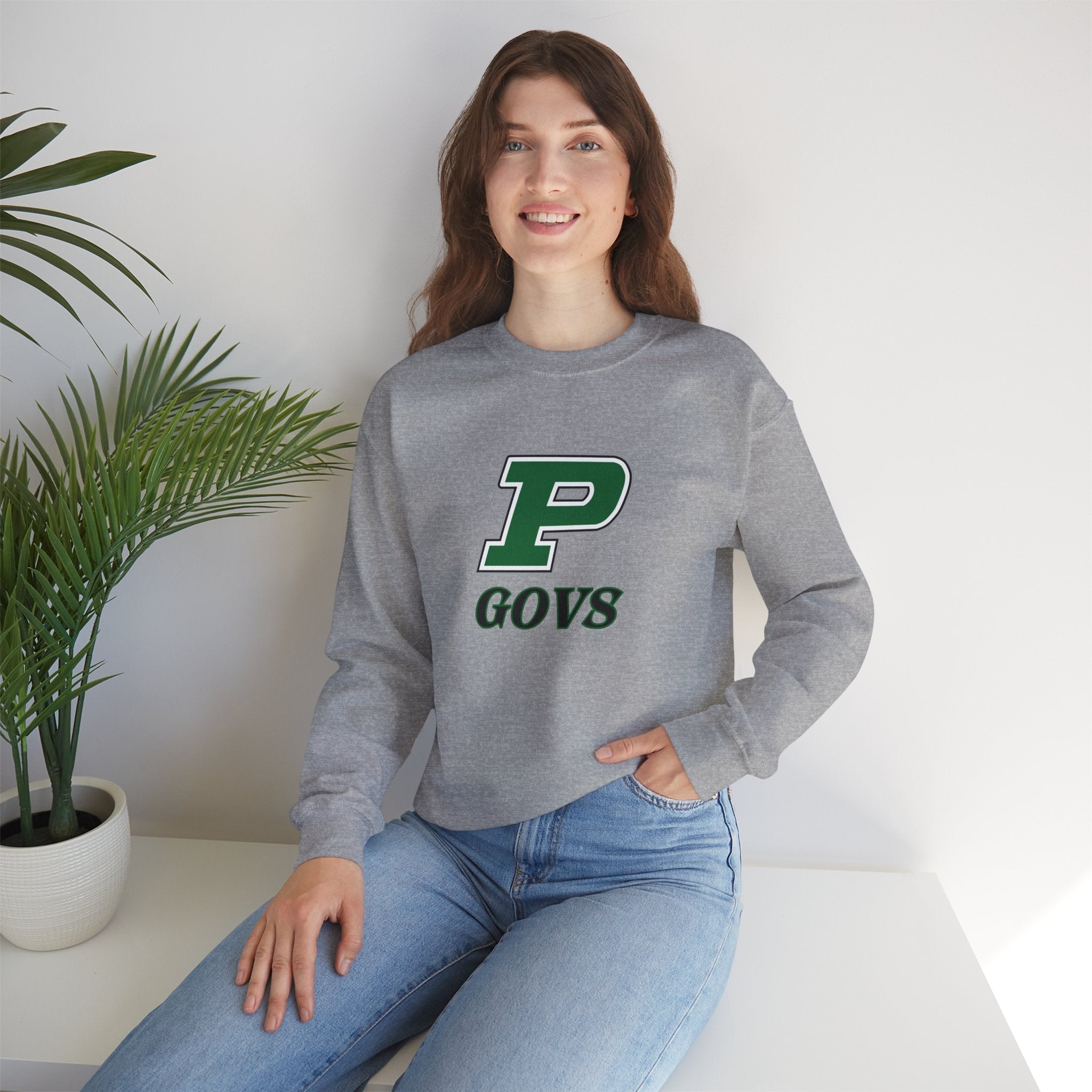 T.F. Riggs P with Govs Sports Sweatshirt