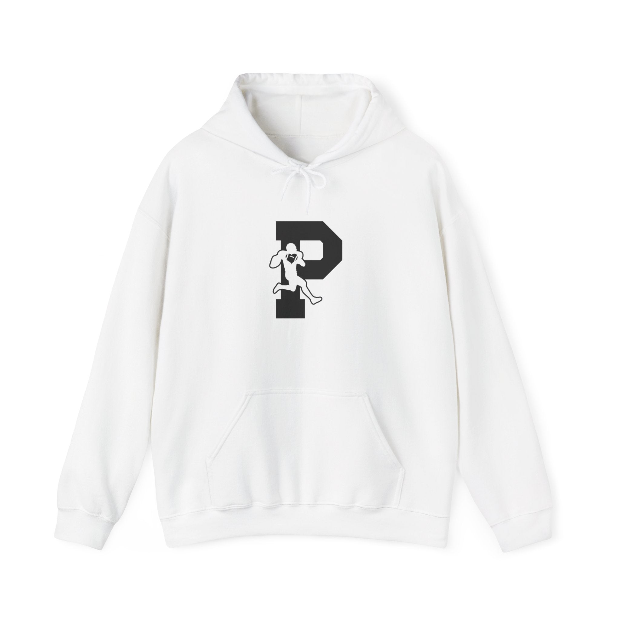 T.F. Riggs P Logo Black and White Hoodies