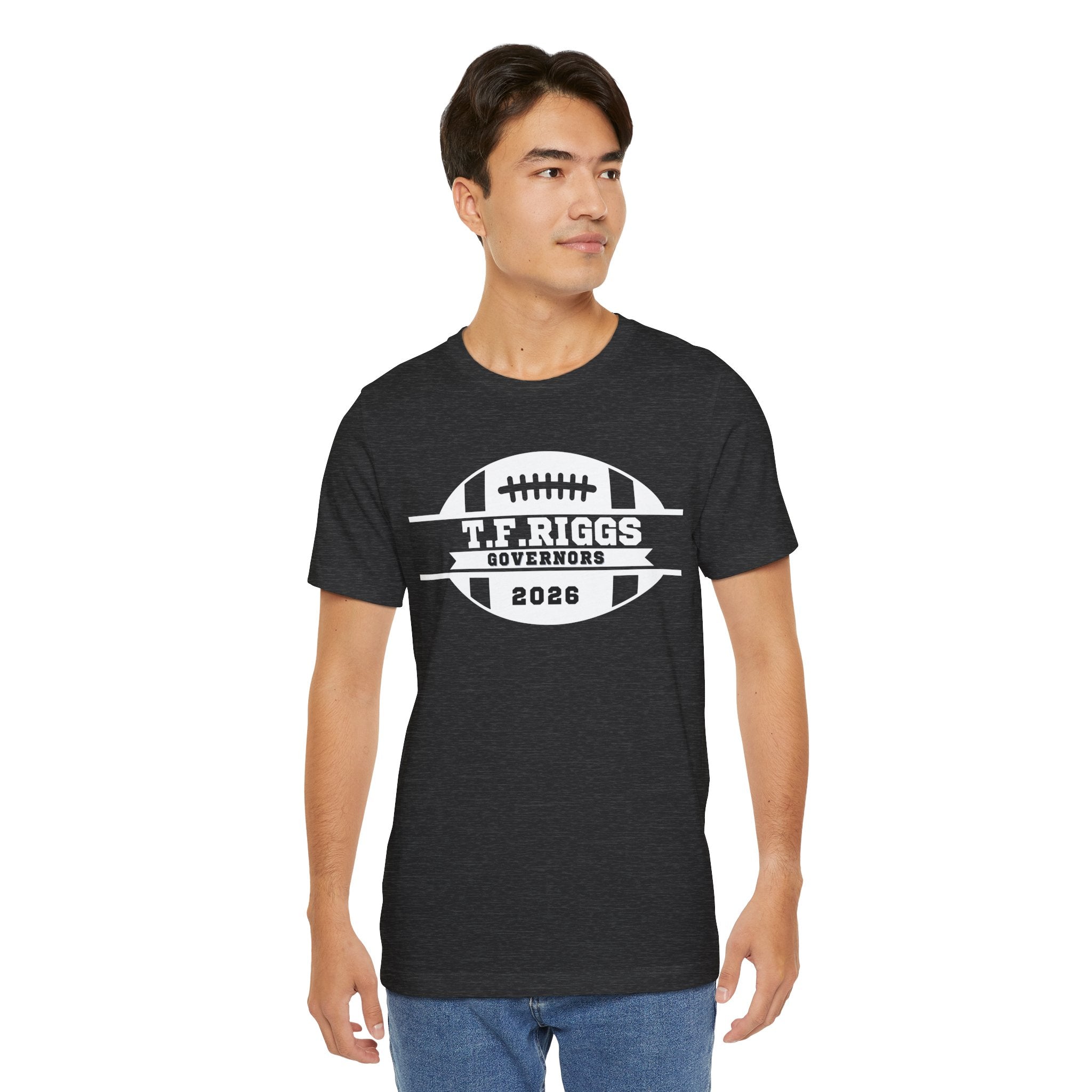 T.F. Riggs Governors Football Badge Tee