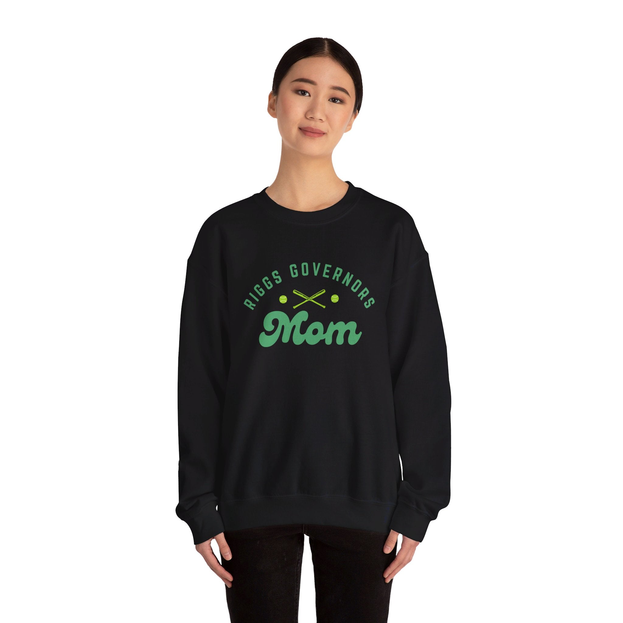 T.F. Riggs Mom Colored Print Sweatshirt
