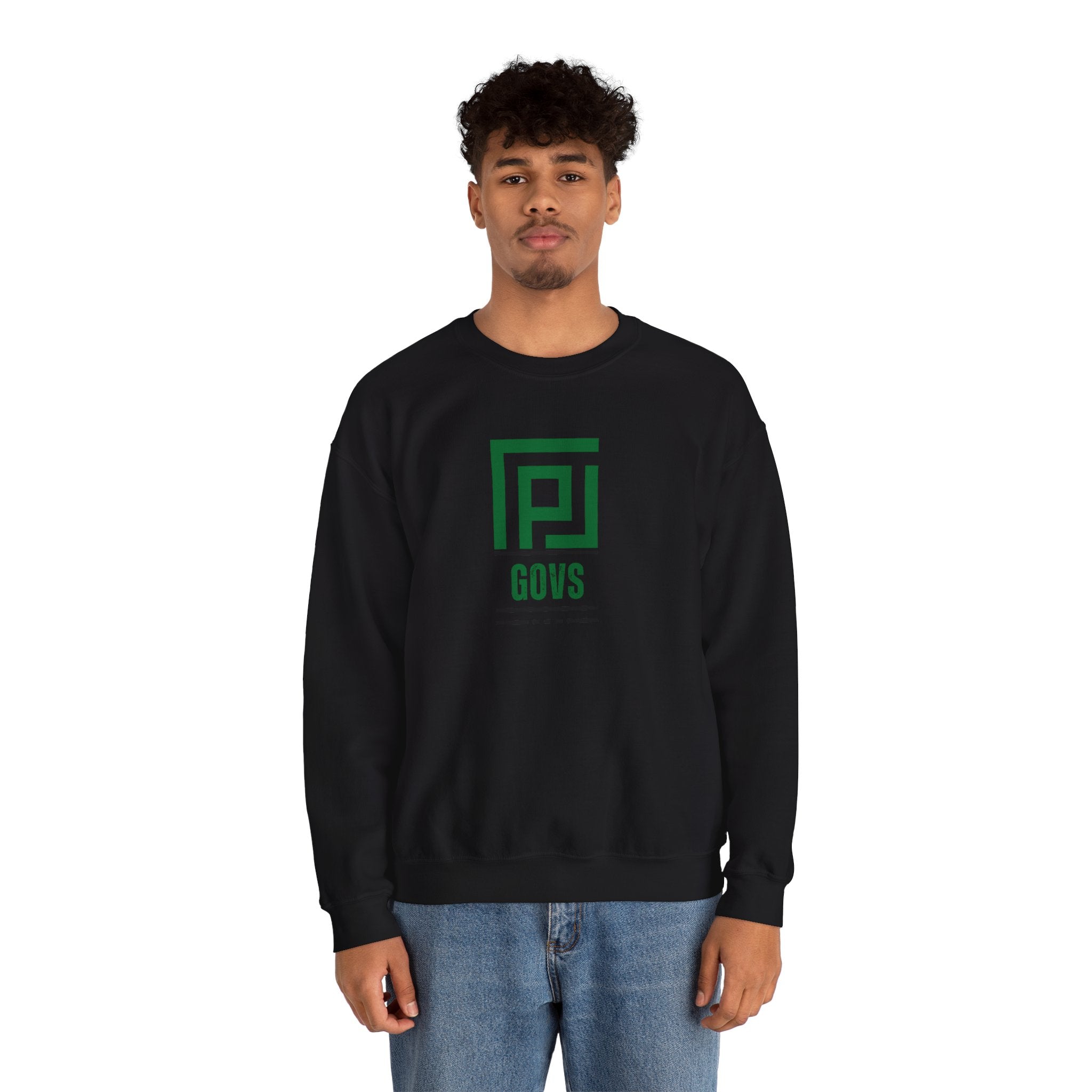 T.F. Riggs P with Govs under Sweatshirt