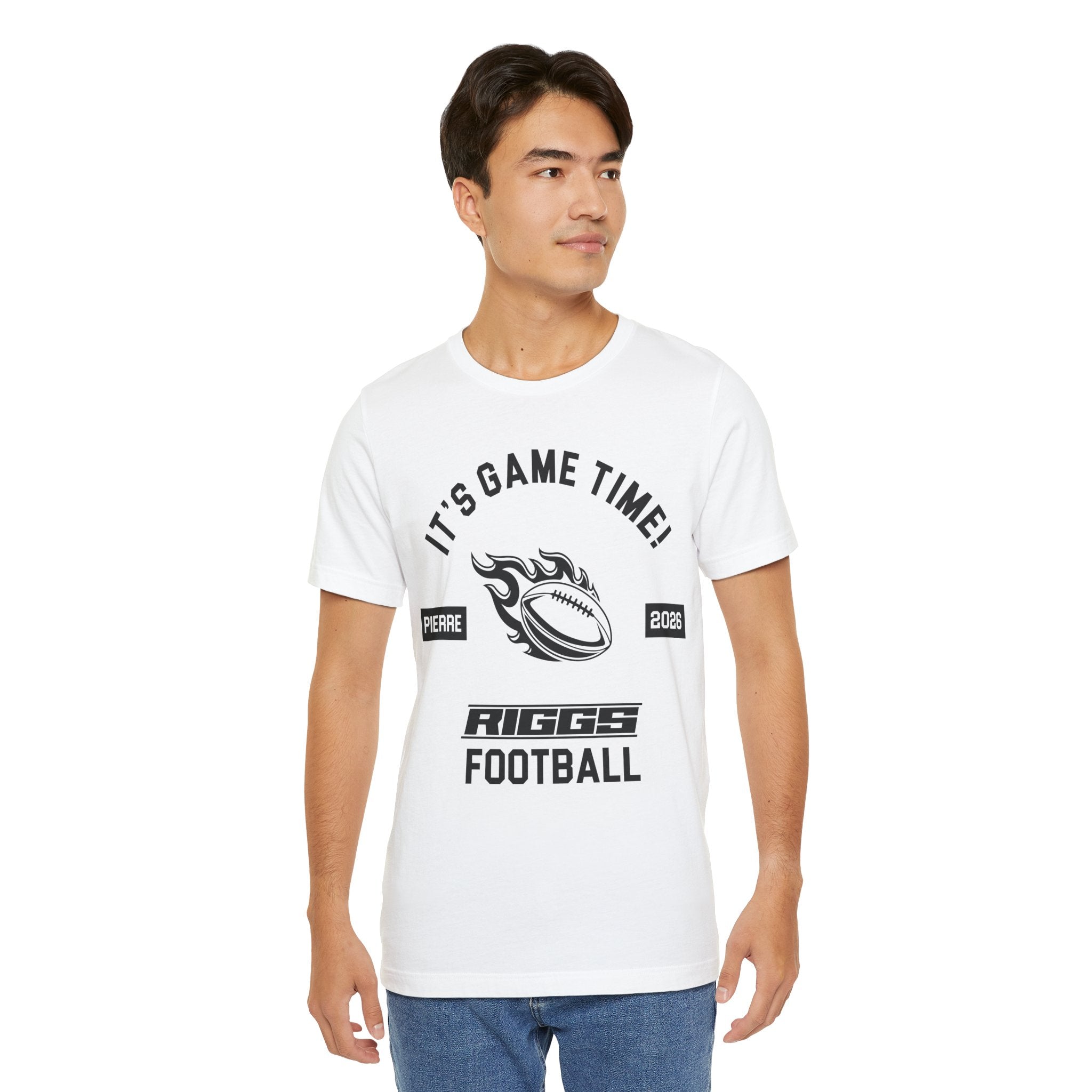 T.F. Riggs Football "It's Game Time" Unisex Tee