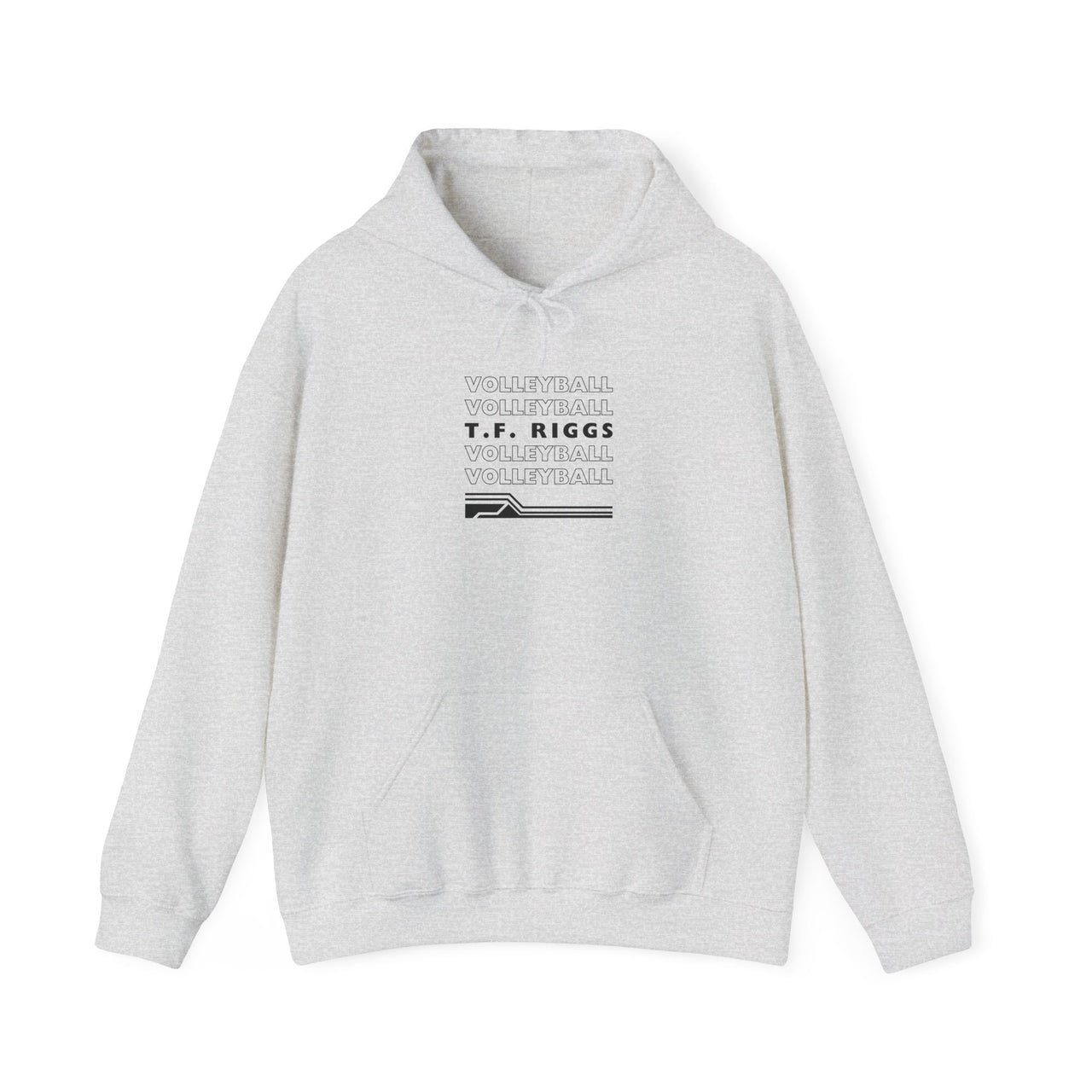 T.F. Riggs Volleyball Fan Gift Hoodie