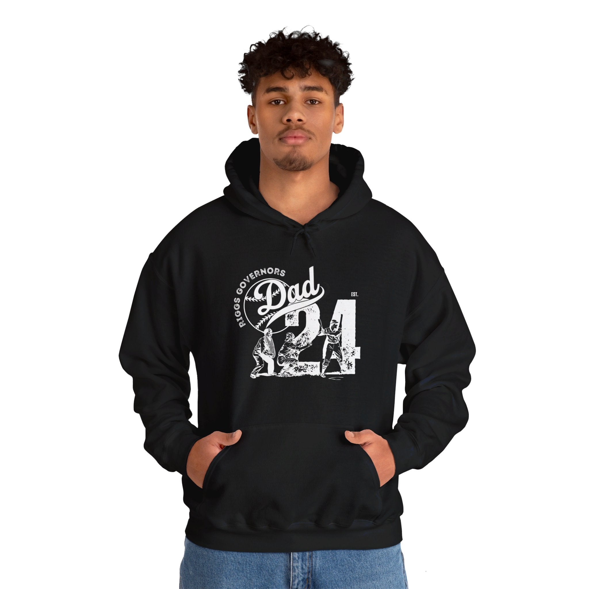T.F. Riggs Dad EST 2024 Sports Hoodie