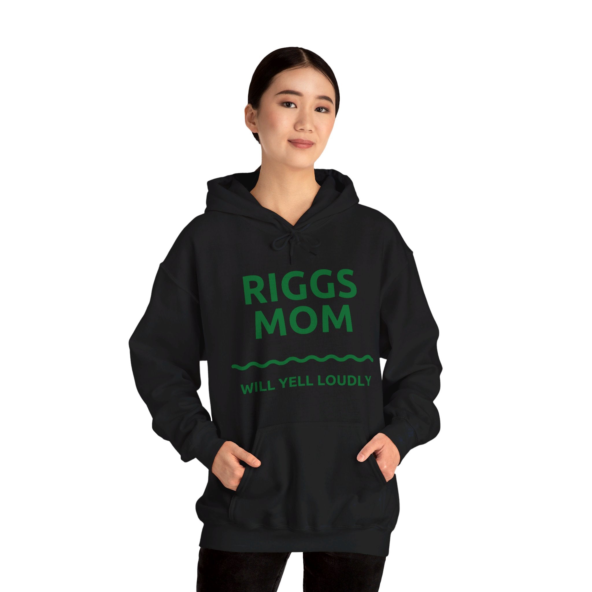 T.F. Riggs Mom - Will Yell Loudly Graphic Hoodie