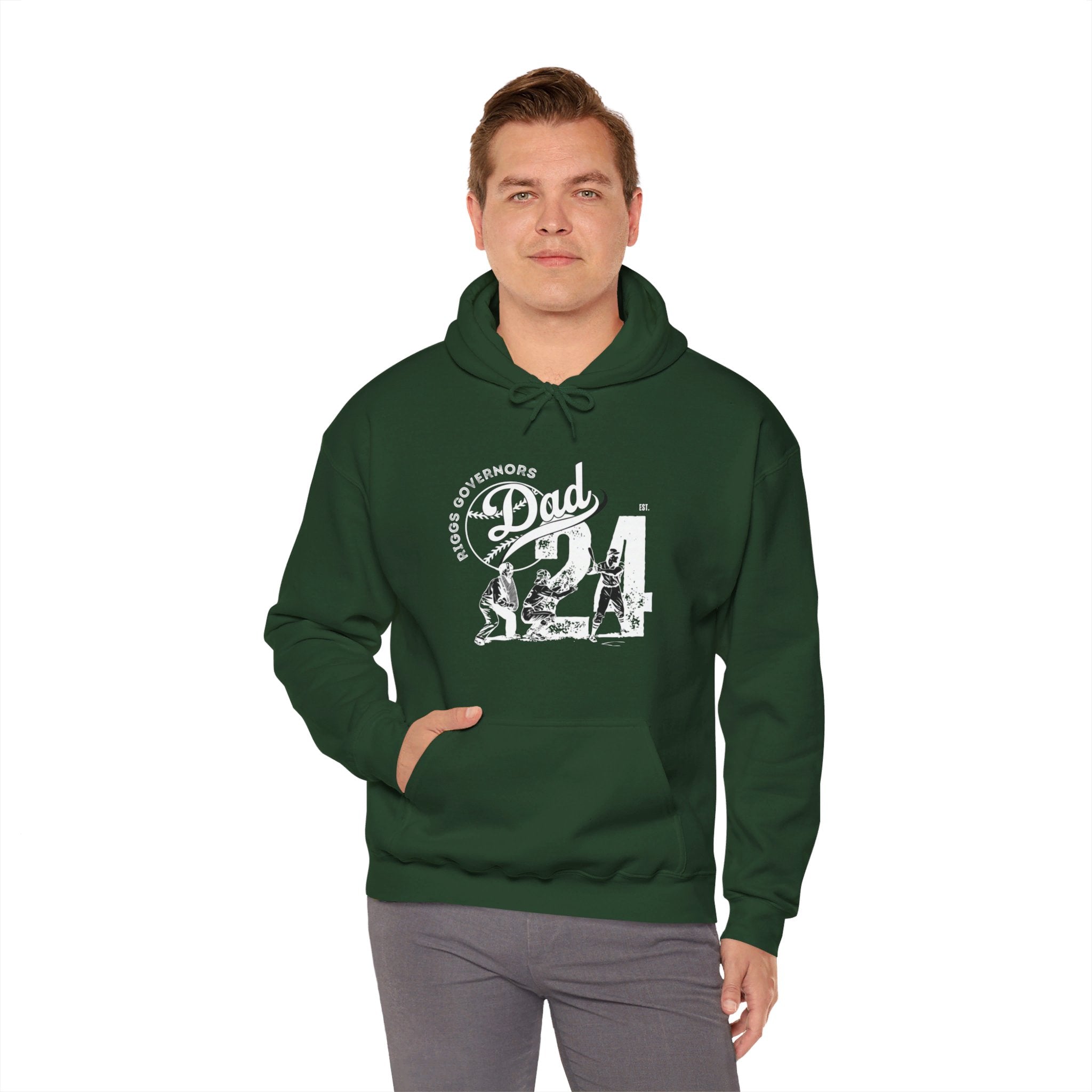 T.F. Riggs Dad EST 2024 Sports Hoodie