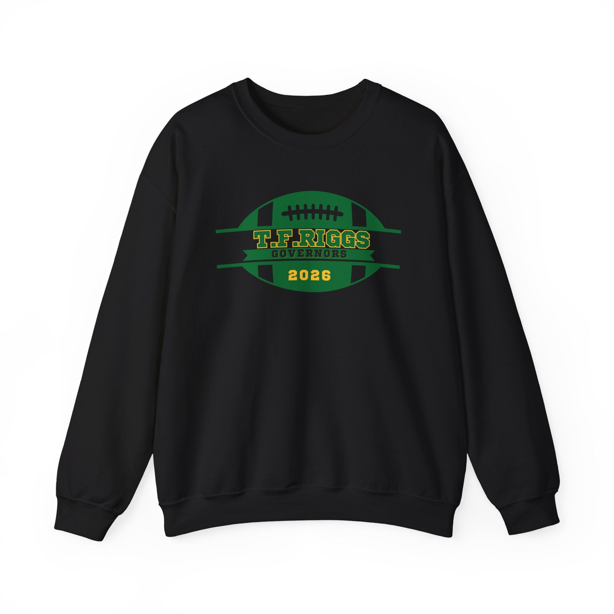 T.F. Riggs Governors Football Badge Crewneck Sweatshirt