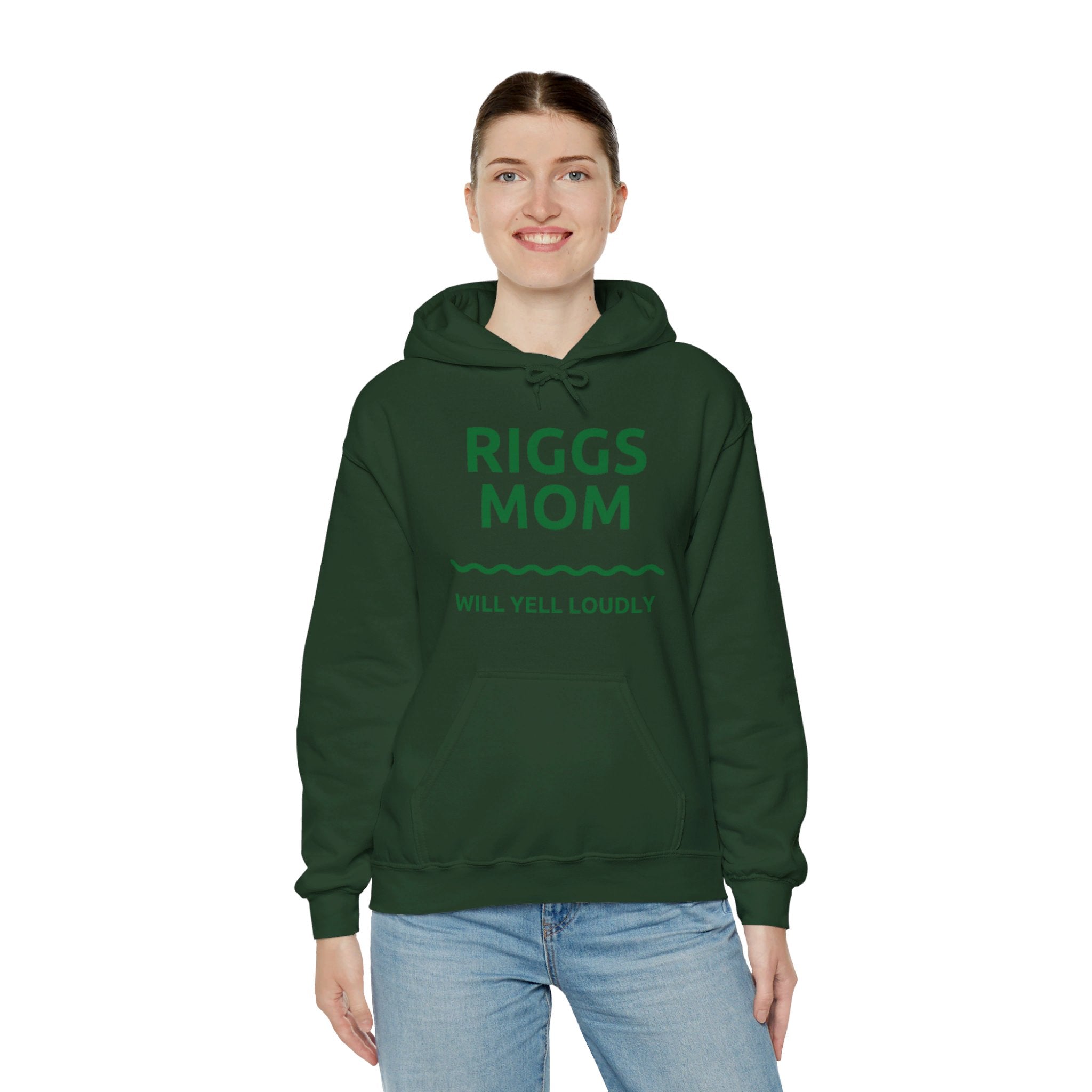 T.F. Riggs Mom - Will Yell Loudly Graphic Hoodie