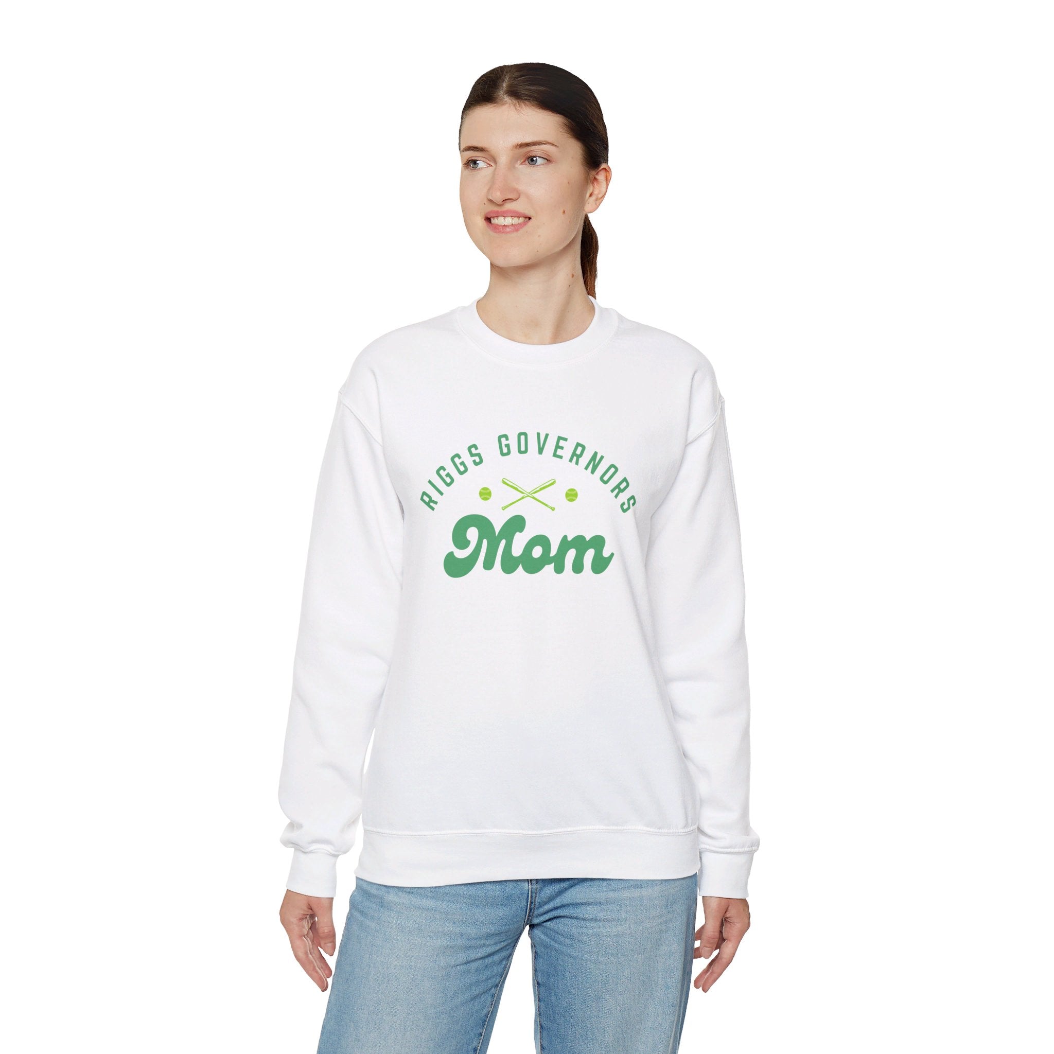 T.F. Riggs Mom Colored Print Sweatshirt