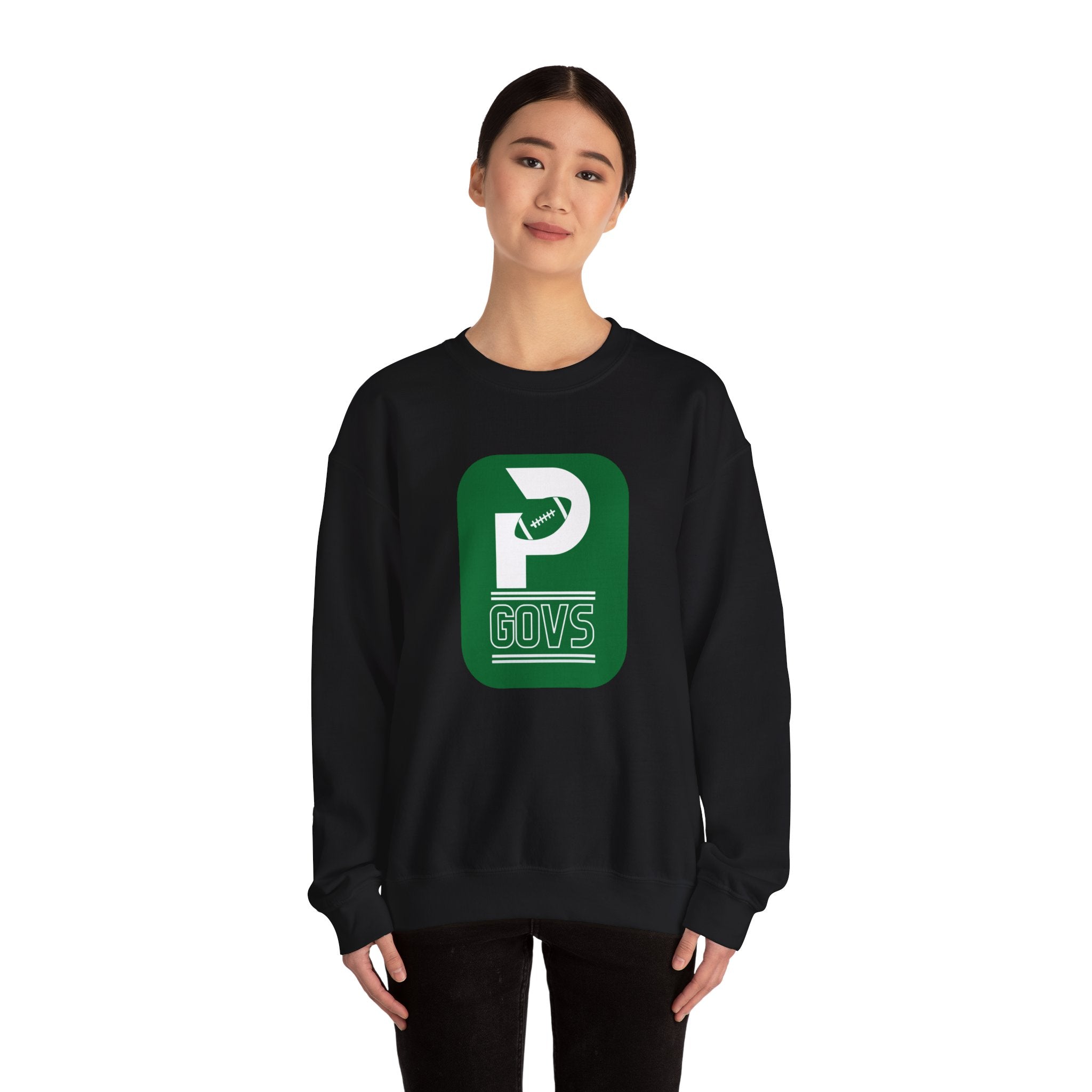 T.F. Riggs P with Govs under Sweatshirt