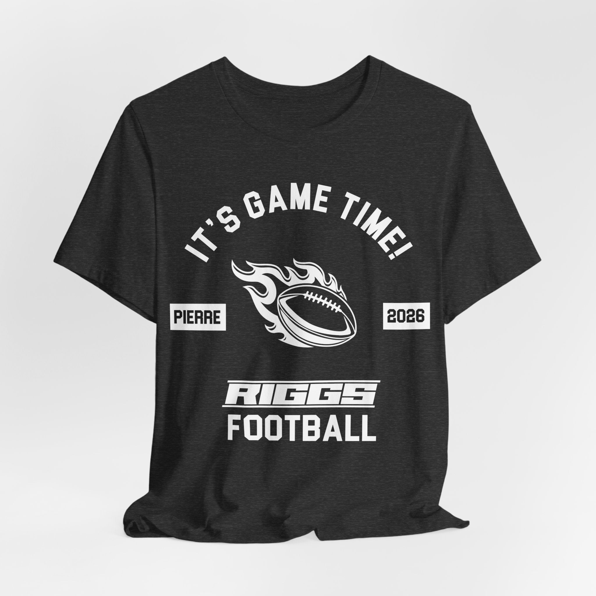 T.F. Riggs Football "It's Game Time" Unisex Tee
