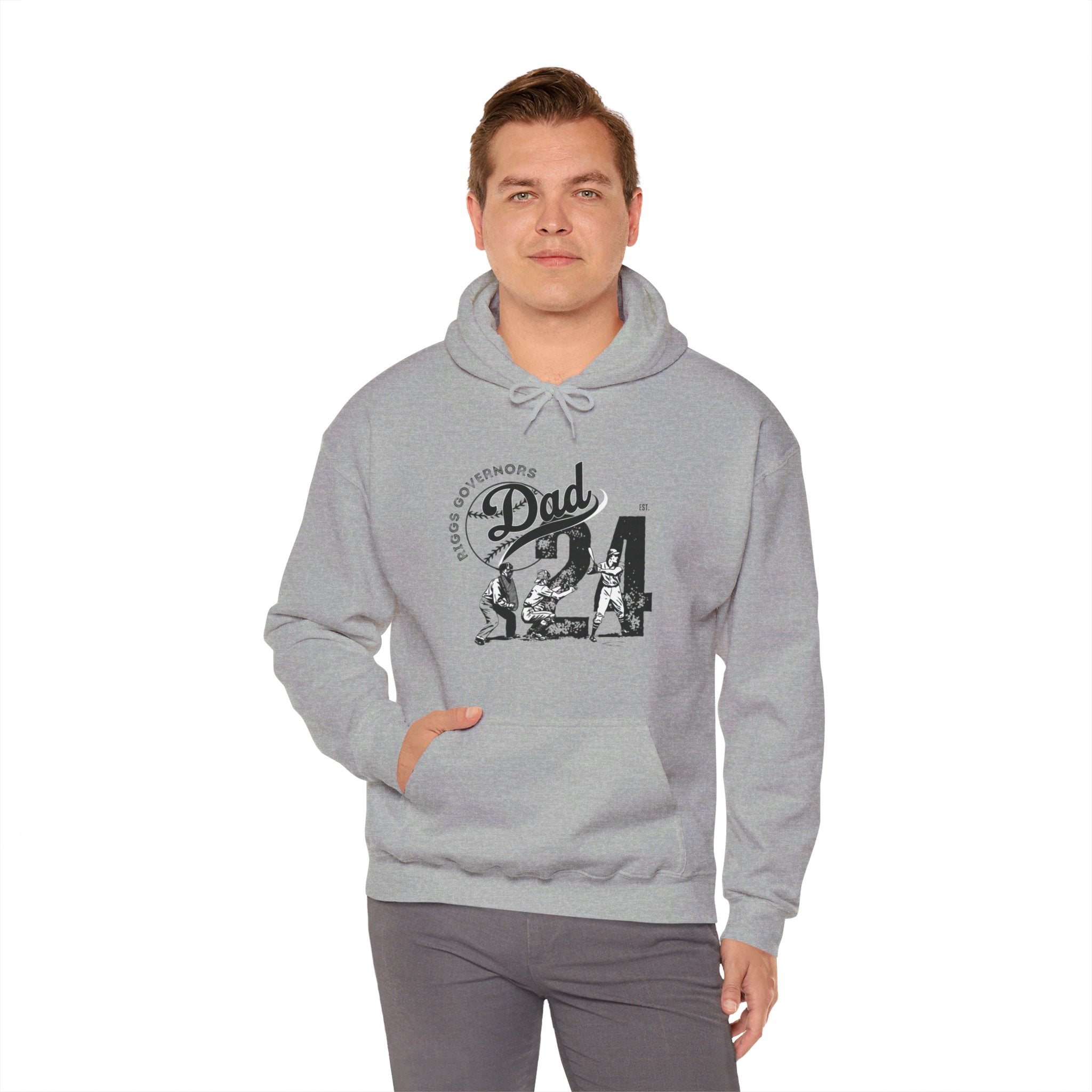 T.F. Riggs Dad EST 2024 Sports Hoodie