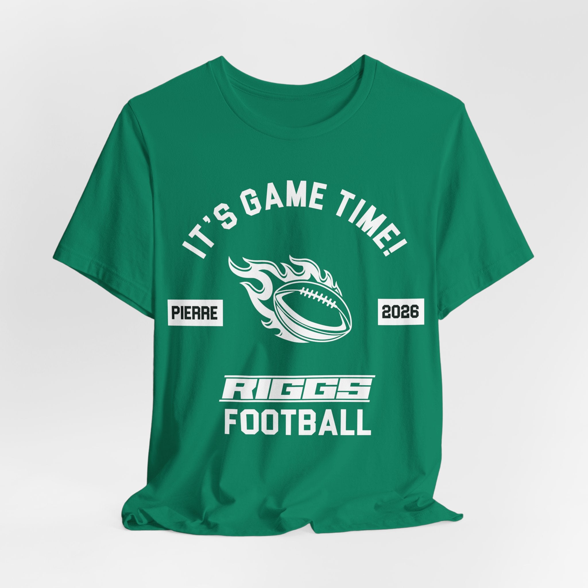 T.F. Riggs Football "It's Game Time" Unisex Tee